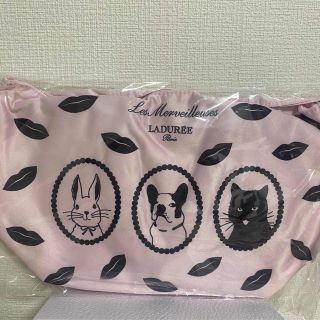 レメルヴェイユーズラデュレ(Les Merveilleuses LADUREE)のラデュレ ノベルティー トートバッグ ハンドバッグ(ハンドバッグ)