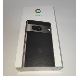 グーグル(Google)の【新品】Google Pixel 7 128GB Obsidian 黒(スマートフォン本体)