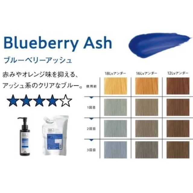 ミルボン(ミルボン)の新品⭐️ミルボン　カラーガジェットシャンプー　ブルーベリーアッシュ　150ml コスメ/美容のヘアケア/スタイリング(シャンプー)の商品写真