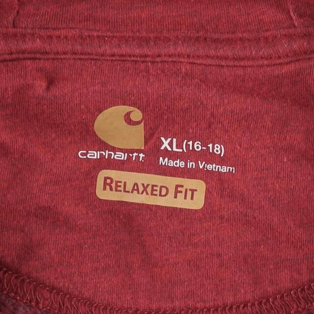 カーハート Carhartt RELAXED FIT スウェットハーフジップパーカー メンズM /eaa291999 2