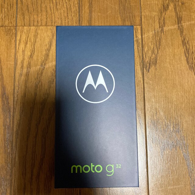 新品未開封　MOTOROLA moto g32 ミネラルグレイ PAUV00