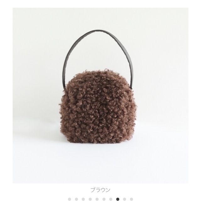 SeaRoomlynn(シールームリン)のsearoomlynn  cube FUR ミニバック レディースのバッグ(ハンドバッグ)の商品写真