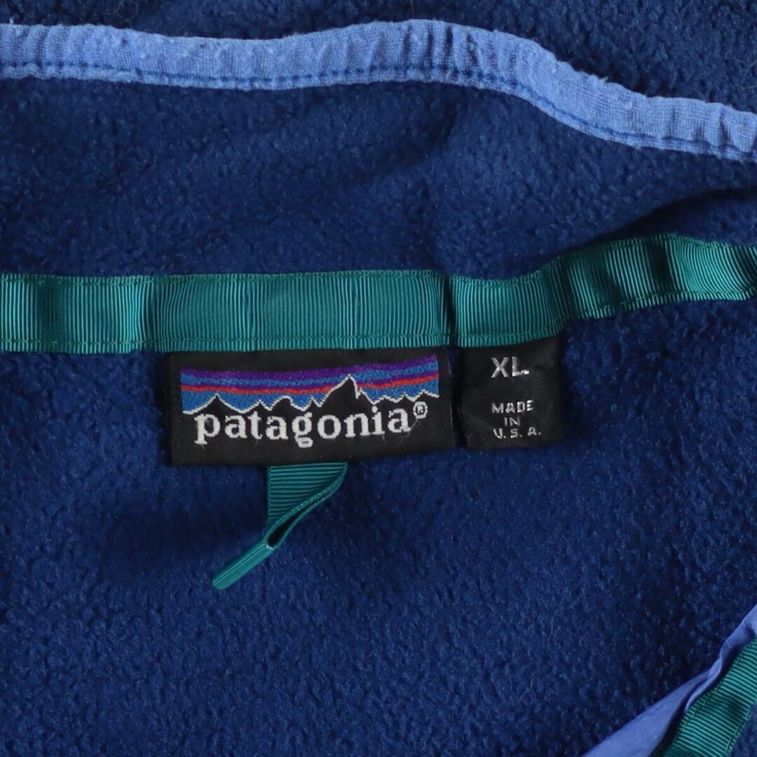 パタゴニア Patagonia ハーフジップ フリースプルオーバー USA製