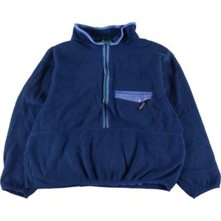 パタゴニア(patagonia)の古着 パタゴニア Patagonia ハーフジップ フリースプルオーバー USA製 メンズL /eaa293331(その他)