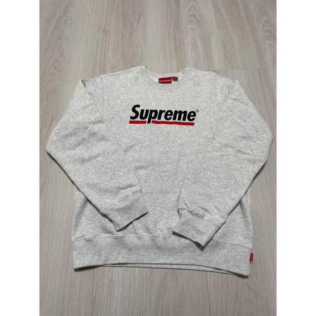 supreme underline crewneck sweatshirtMカラー