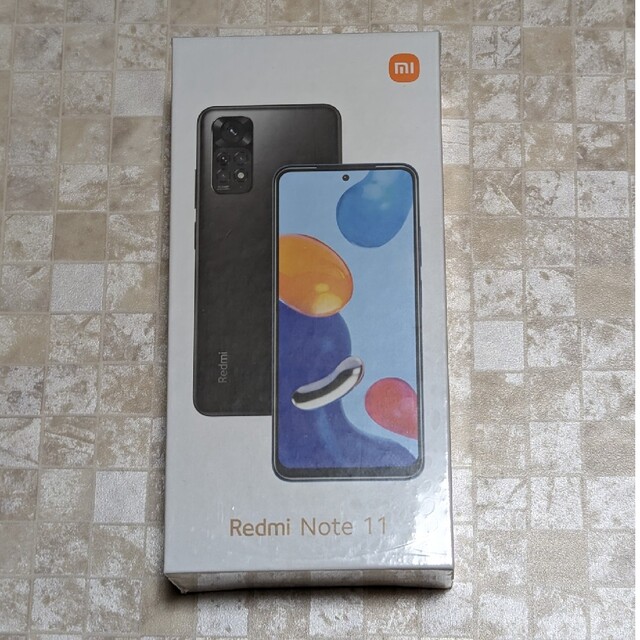 Xiaomiシャオミモデル【新品未開封】Xiaomi Redmi Note 11 SIMフリー グレー