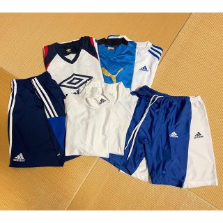 アディダス(adidas)のサッカー練習着8点セット(Tシャツ/カットソー)