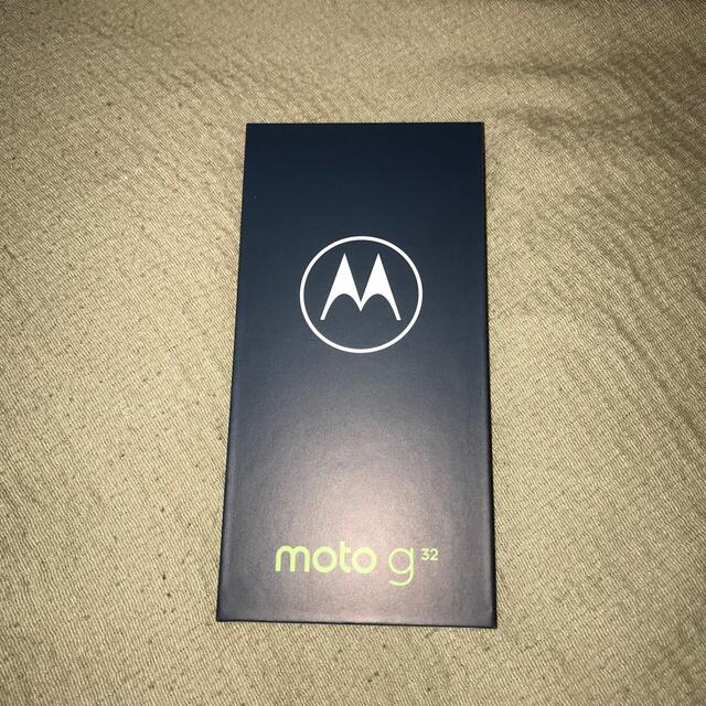 iPhone新品未開封　モトローラ moto g32 ミネラルグレイ
