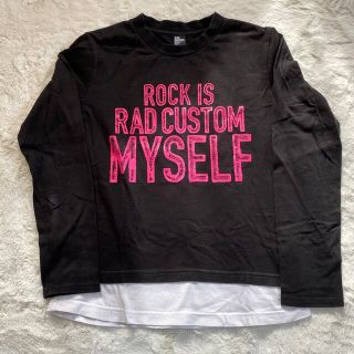 ラッドカスタム(RAD CUSTOM)のラッドカスタム150㎝レイヤードトップス(Tシャツ/カットソー)