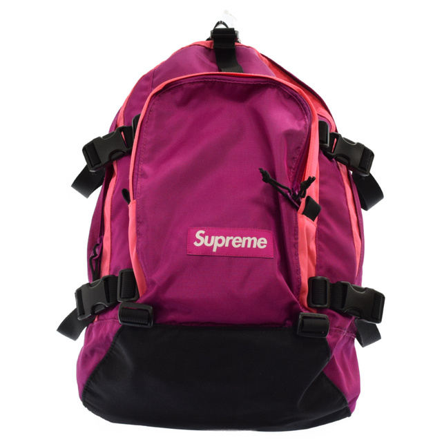 Supreme(シュプリーム)のSUPREME シュプリーム 19AW Back Pack バックパック ピンク メンズのバッグ(バッグパック/リュック)の商品写真