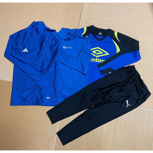 UMBRO(アンブロ)のサッカー練習着4点セット キッズ/ベビー/マタニティのキッズ服男の子用(90cm~)(Tシャツ/カットソー)の商品写真