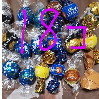 リンツ(Lindt)の【特価！】 リンツ  チョコ 18個  シーソルト味 検索) コストコ(菓子/デザート)