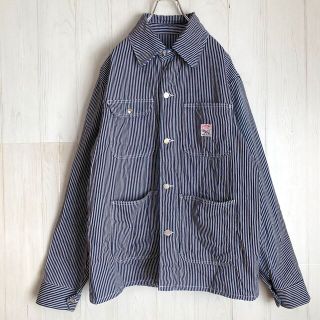 POINTER - 【ポインター】90s USA製 デニムオーバーオール ヒッコリー POINTER - 【ポインター】90s USA製 デニムオーバーオール ヒッコリー