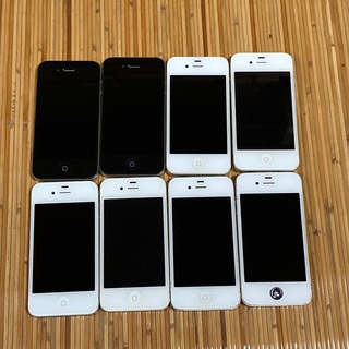 アップル(Apple)のiPhone4s 8台【ジャンク】(スマートフォン本体)