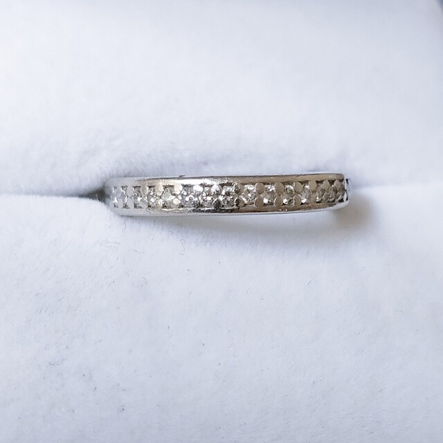 ヴァンドーム青山 ダイヤモンド エタニティ リング Pt900 0.19ct 完成