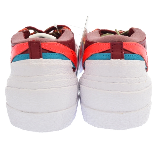 NIKE ナイキ ×sacai×KAWS BLAZER LOW DM7901-600 サカイ カウズ ブレーザーロー ローカットスニーカー US8.5 レッド