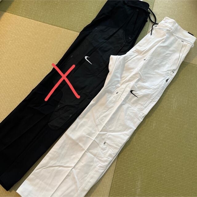 OFF-WHITE - NIKE × OFF WHITE トラックパンツ 白のみの通販 by セール ...