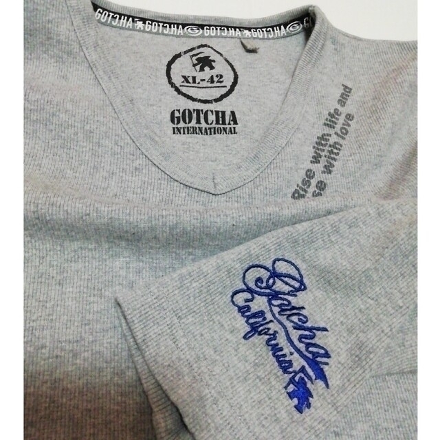 GOTCHA(ガッチャ)の青様ご専用🌸  GOTCHA    長袖Tシャツ  7分袖  ゴルフ メンズのトップス(Tシャツ/カットソー(七分/長袖))の商品写真