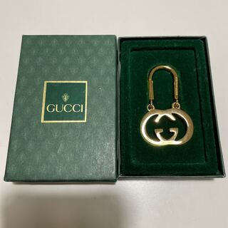 グッチ(Gucci)のオールドグッチ キーホルダー カラビナ(キーホルダー)