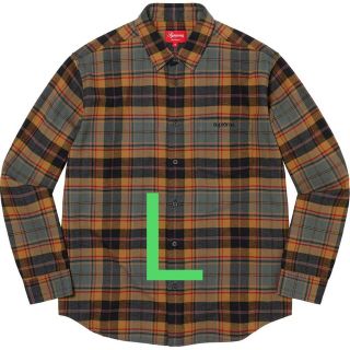 シュプリーム(Supreme)の【L】Supreme Plaid Flannel Shirt(シャツ)