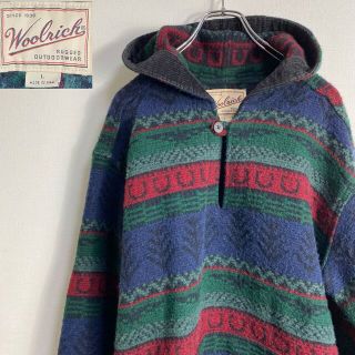 ウールリッチ(WOOLRICH)のUSA製 ウールリッチ  メキシカン パーカー ビンテージ 古着 アウター(パーカー)