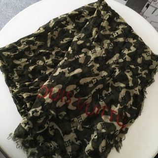 ヴィトン(LOUIS VUITTON) 迷彩 ストール/パシュミナ(レディース)の通販