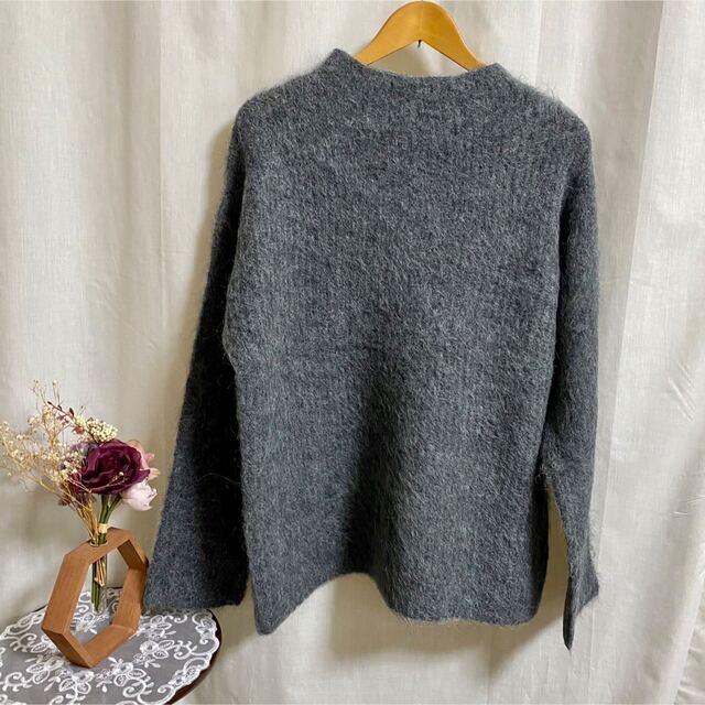 クラネ正規品!新品BOAT NECK ALPACA OVER KNIT TOPS