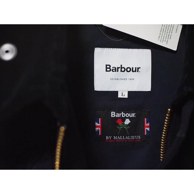 Barbour ✕ MALLALIEUS PLAIN / SPEY / Navy