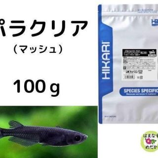 話題の餌！パラクリア（マッシュ）100ｇ！めだか、金魚、熱帯魚に！(アクアリウム)