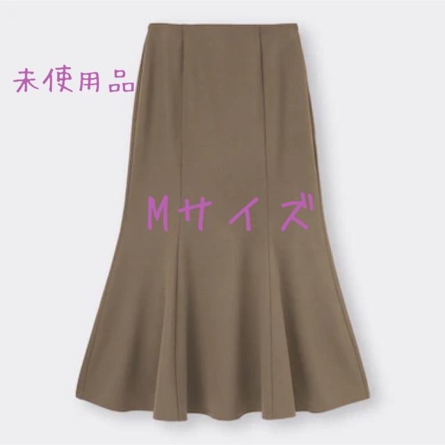 GU(ジーユー)のカットソーマーメイドロングスカート レディースのスカート(ロングスカート)の商品写真