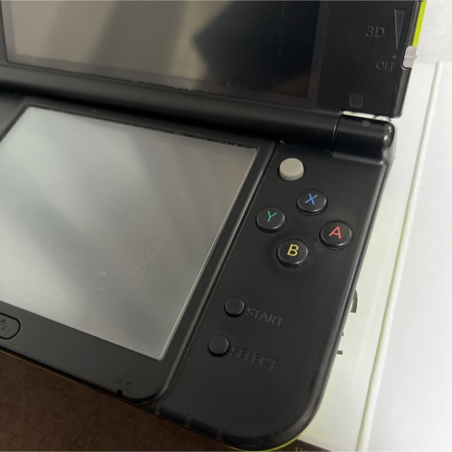 Newニンテンドー3DS LL ライム×ブラック　本体