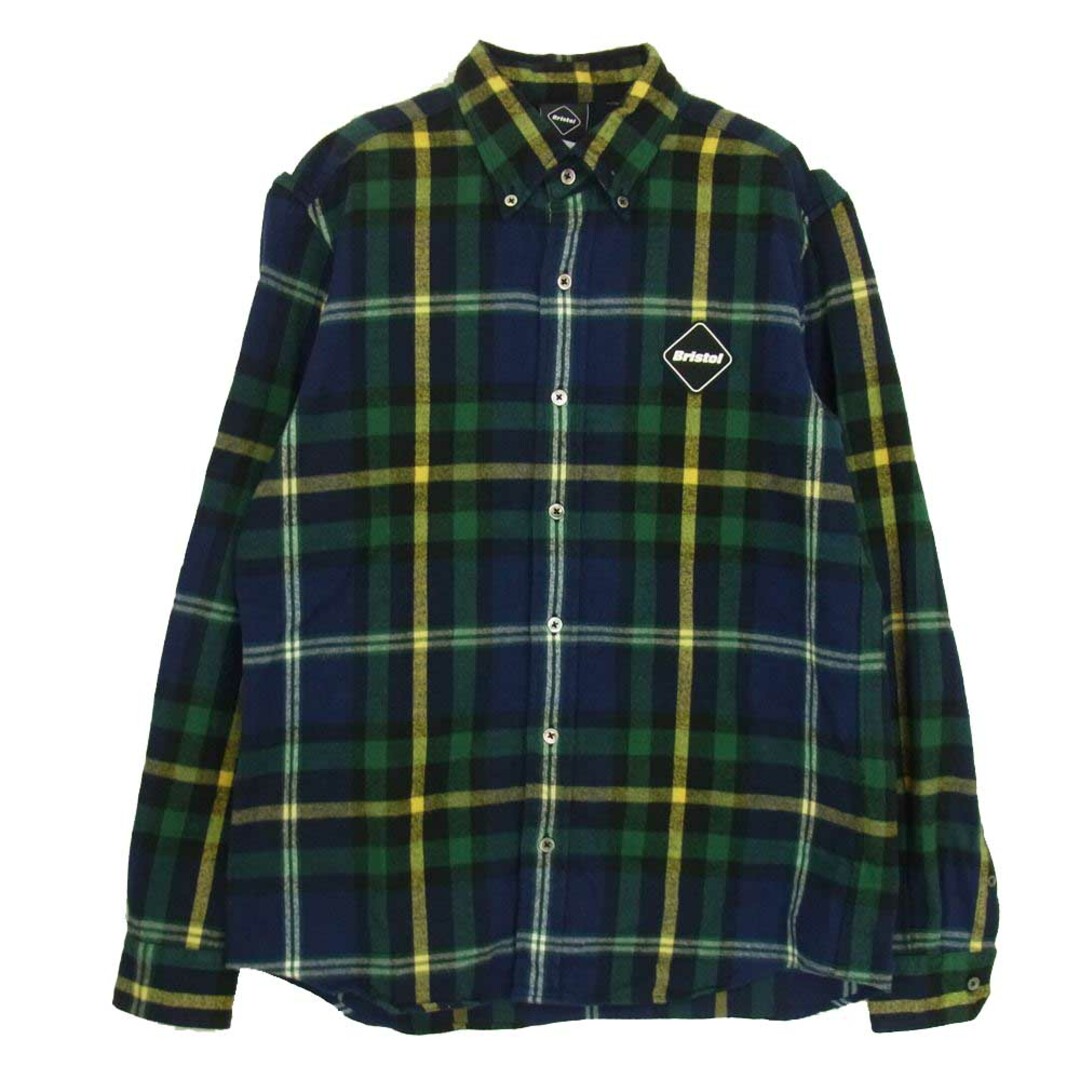 F.C.R.B. エフシーアールビー 19AW FCRB-192073 BIG LOGO FLANNEL B.D