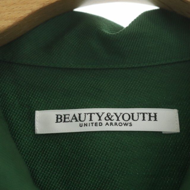 BEAUTY&YOUTH UNITED ARROWS(ビューティアンドユースユナイテッドアローズ)のB&Y ビューティー&ユース ツイルポケットショートスリーブシャツ レディースのトップス(シャツ/ブラウス(半袖/袖なし))の商品写真