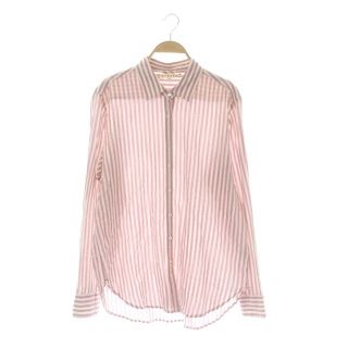 アザー(other)のキセレナ STRIPE シャツ 長袖 ストライプ S ピンク オフホワイト(シャツ/ブラウス(長袖/七分))