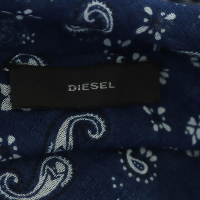 DIESEL(ディーゼル)のディーゼル ペイズリー柄ワンピース ロング 長袖 フェイクレイヤード ボレロ レディースのワンピース(ロングワンピース/マキシワンピース)の商品写真