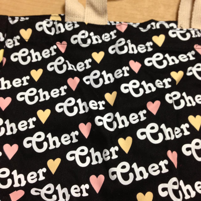 Cher(シェル)の【送料込】Cher大きめトートバッグ新品 レディースのバッグ(トートバッグ)の商品写真