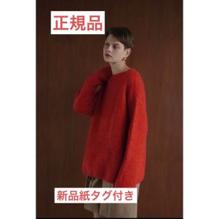 クラネ(CLANE)のクラネ正規品！新品BOAT NECK ALPACA OVER KNIT TOPS(ニット/セーター)