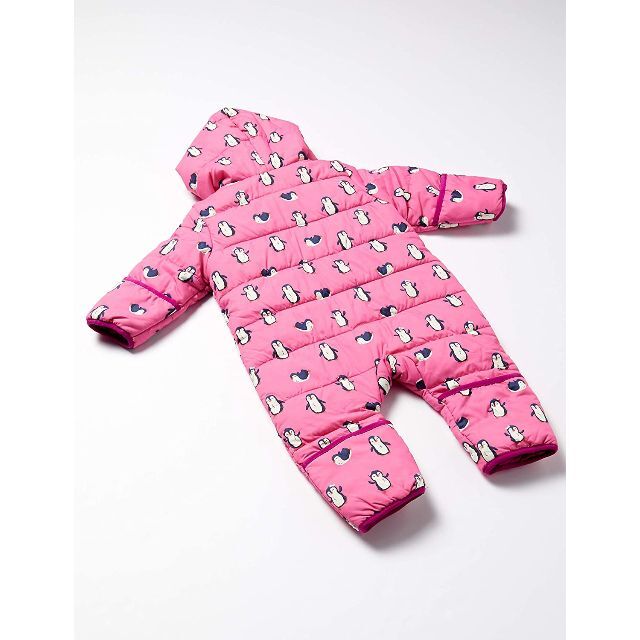 Hatley ベビー防寒ロンパース、プレシャスペンギン、12M-18Mパープル キッズ/ベビー/マタニティのベビー服(~85cm)(ジャケット/コート)の商品写真