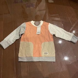 プティマイン(petit main)のプティマイン  未使用タグ付　オーガニックコットン　長袖　100(Tシャツ/カットソー)