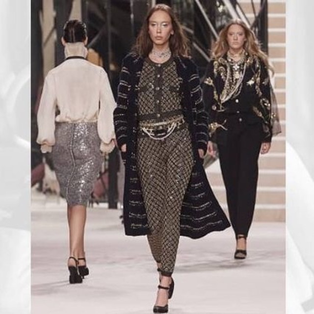 美品♢CHANEL♢ニットコート 38 - 1