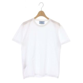 プラダ(PRADA)のプラダ PRADA バックトライアングルロゴ コンパクトTシャツ カットソー(Tシャツ(半袖/袖なし))