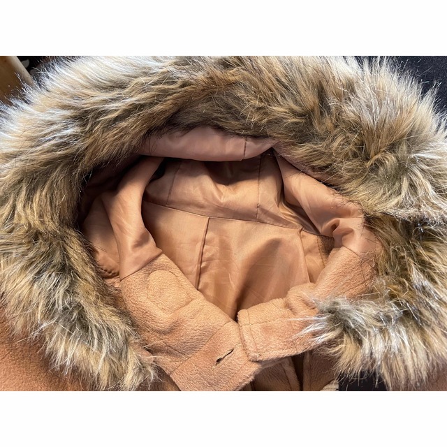 Avail(アベイル)の冬物セール！取り外せるファーのダッフルコート L レディースのジャケット/アウター(ダッフルコート)の商品写真