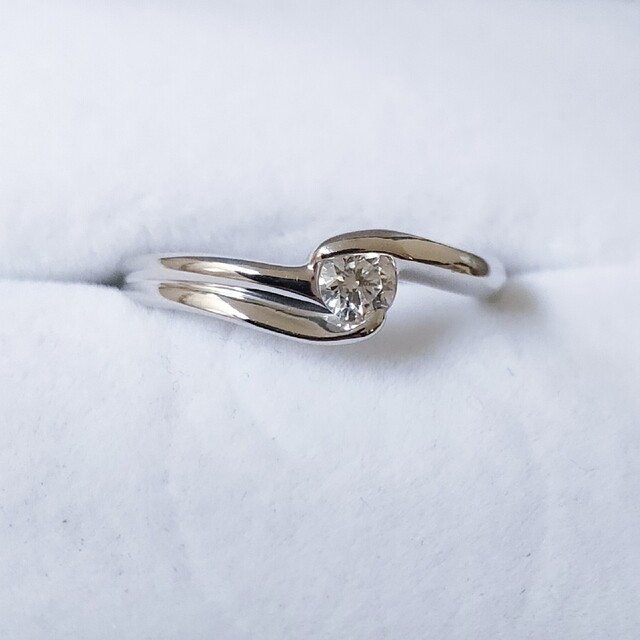 ダイヤモンド リング Pt900 0.18ct 4.9g harpoonharry.com