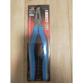 フジ矢 ペンチ(耐電グリップ) JIS規格 200mm(工具/メンテナンス)