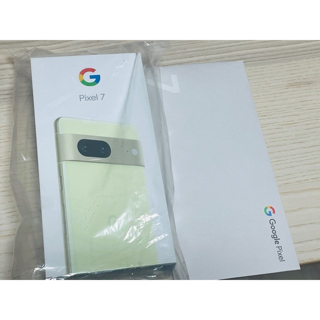 注目 Google Pixel - 【新品未開封】Google Pixel7 Lemongrass 128GB