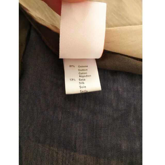 GIERRE MILANO シルク混レイヤーストール メンズのファッション小物(ストール)の商品写真
