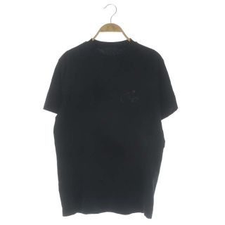 プラダ(PRADA)のプラダ 21SS ロゴTシャツ 半袖 コットン S 黒 ブラック UJN556(Tシャツ(半袖/袖なし))