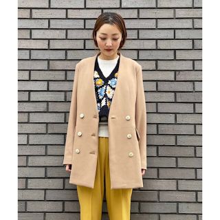 新品未使用】 Uhr ノーカラー ダブルジャケットの通販 by ma's shop