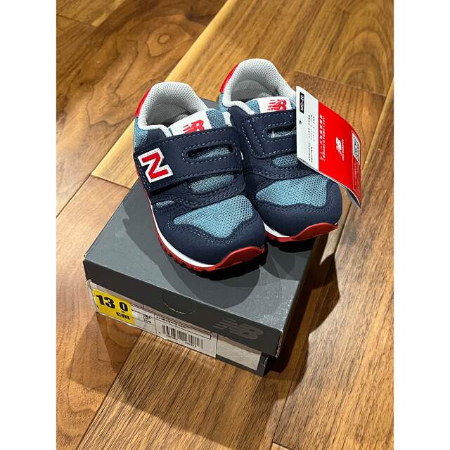 New Balance(ニューバランス)のニューバランス　新品タグ付き キッズ/ベビー/マタニティのベビー靴/シューズ(~14cm)(スニーカー)の商品写真