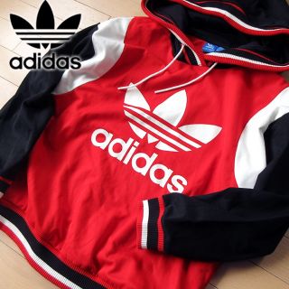 アディダス(adidas)の超美品 OT アディダスオリジナルス ビッグロゴパーカー(パーカー)